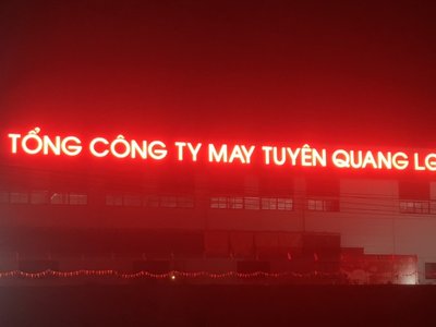Biển Đèn led - Tổng Công ty May Tuyên Quang